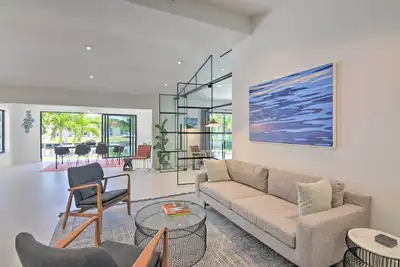 Image de Luxe Wilton Manors Home w/ Private Boat Dock