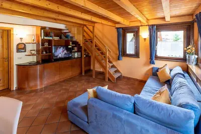 Image de Appartement de vacances \"Rin Sky Rin Livigno\" avec vue sur montagne et Wi-Fi