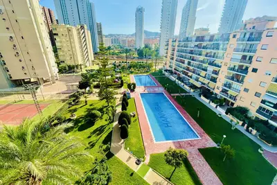 Image de A972 - Bel studio avec vue sur la piscine et parking communautaire