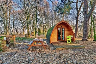 Image de Luxury Woodland Countryside Glamping MegaPod - Boudicca
