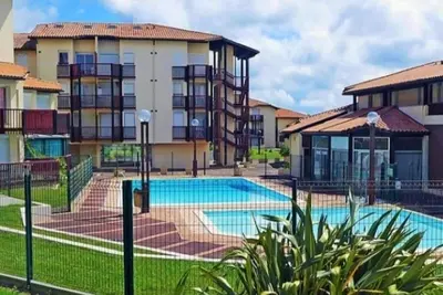 Image de Appartement classé 2 étoiles Vieux Boucau les pieds dans l'eau