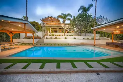 Image de Leucadia beach house; pool, ocean view & walkable