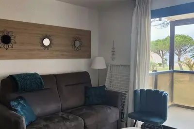 Image de Ferienwohnung 2 Zimmer 4 Betten Le Barcares