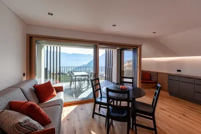 Image de Appartement Hofer Hof Spieler avec vue sur les montagnes, Wi-Fi et terrasse.