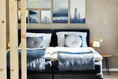 Image de Vacation home with plenty of space. Modern, cozy, private terrace. Pets ❤️