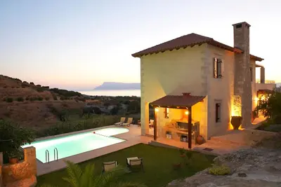 Image de Villa Patriko - Lovely stone villa near to Balos