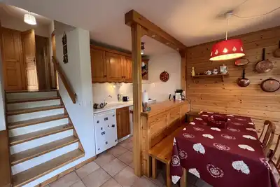 Image de Tendieu Soleil B1 - Appartement dans chalet 6 pers, vue montagnes