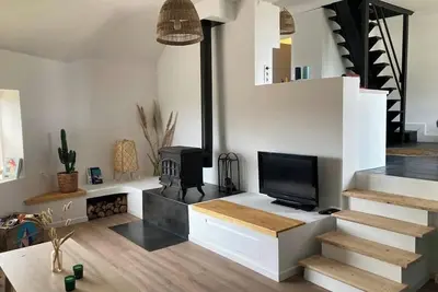 Image de Maison bord de mer avec poĂŞle et terrasse sunset