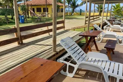 Image de Suite on the seafront with air conditioning and crystal-clear swimming pool.