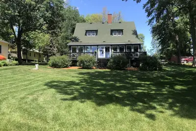 Image de 90 Ft of Frontage on Balsam Lake, Wi--w/large dock and more. Sleeps 12+