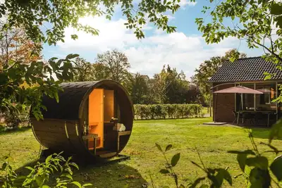 The best cottage for the little ones and yourself with outdoor sauna 😄