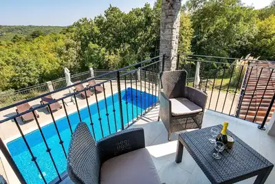 Image de Maison de vacances Labin pour 1 - 6 personnes avec 3 chambres à coucher - Maison de vacances