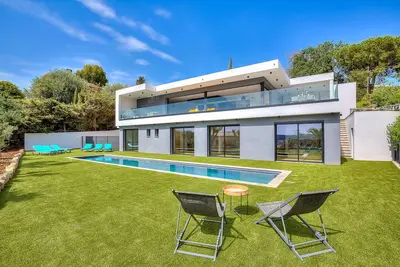 Image de Villa contemporaine à Nice, vue mer La Dolce Vita