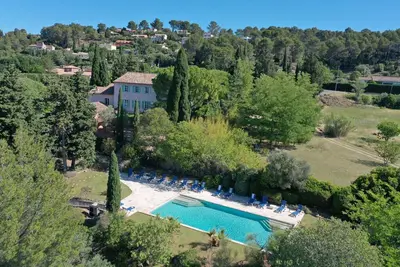 Image de Domaine du Bonheur, piscine chauffable, aire de jeux, climatisation, Lorgues