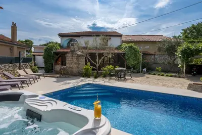 Image de Unique stone villa Stone Lady with private pool, whirlpool, sauna and barbecue