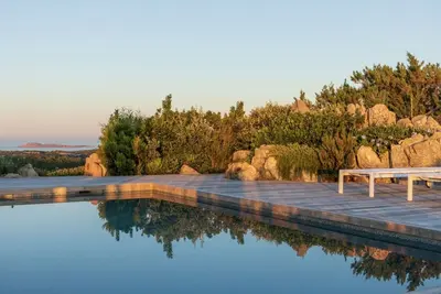 Image de Villa with pool and panoramic view in Porto Cervo