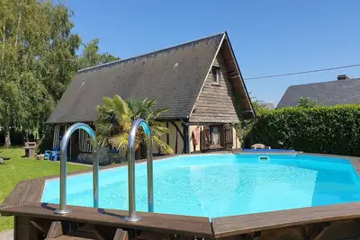 Image de Gite 2 Ă 3 personnes proche de Honfleur avec piscine