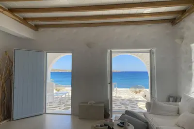 Image de Seaside Villa | Breathtaking view of the Aegean Islands next to a dreamy beach!