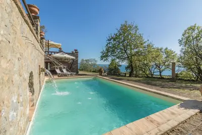 Image de Il Casale del Sughereto - Apartment in dream villa with pool