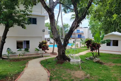 New Tropical Villa, with private pool. 3 min from beach
