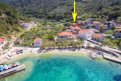 Image de Maison de vacances près de la mer Baie Babina, Korcula (K-19712)
