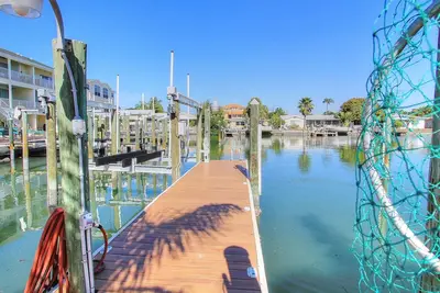 Image de Dog-friendly waterfront home with private pool, W\/D, deck & covered patio