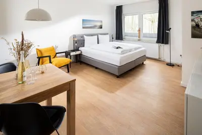 Image de Apartment 3 - Strandloft 3 Norderney, vacation apartments - 5min walk to the west beach