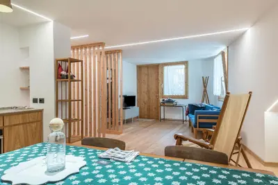 Image de Appartement Ciasa Nu- rez-de-chaussée à quelques pas des pistes de ski