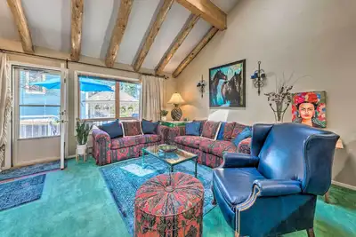 Image de Eclectic Home w/ Deck: 4 Miles to Ski Cloudcroft!