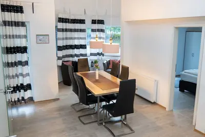 Villa Nordhang - Appartement 3 avec vue sur les montagnes, terrasse et Wi-Fi.