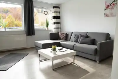 Villa Nordhang - Appartement 12 avec vue sur les montagnes et Wi-Fi.