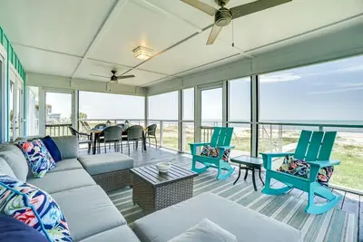 Image de Book for Fall! Gulf-Front Beach House Private Boardwalk, Screened Porch and Expansive Views