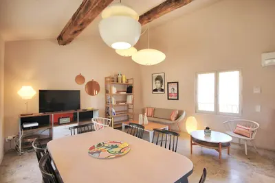 Image de Coeur d'Avignon duplex deux chambres et belle terrasse