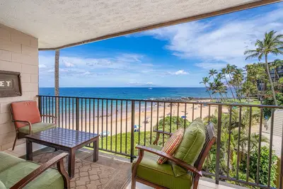Image de Oceanfront Hale Hui Kai 313 Large Lanai, Ac, Incredible Views on Keawakapu Beach