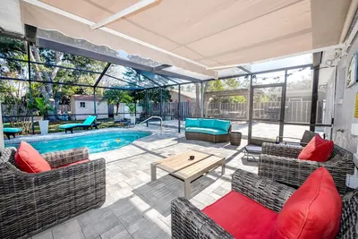 Image de Modern house heated pool near Tpa Clearwater Dunedin Palm Harbor