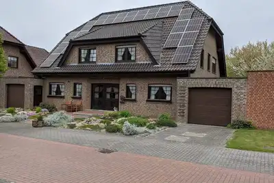 Image de Maison de vacances 'Haus MĂĽnsterland' avec jardin et Wi-Fi