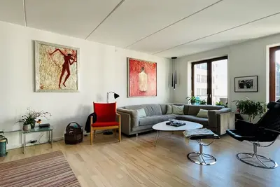 Image de Appartement à Copenhague avec 2 chambres à coucher, 4 couchages