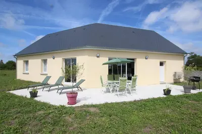 Image de Maison neuve plain-pied, 3 chambres, proche plage, jardin clos, terrasse, garage, équipements complets