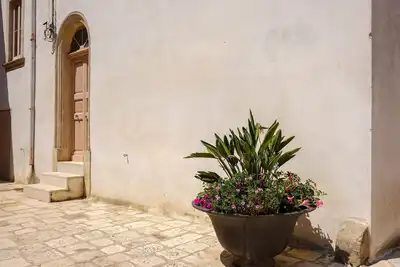 Image de Maison de vacances 'Dimora Storica Maruggio' avec terrasse et climatisation