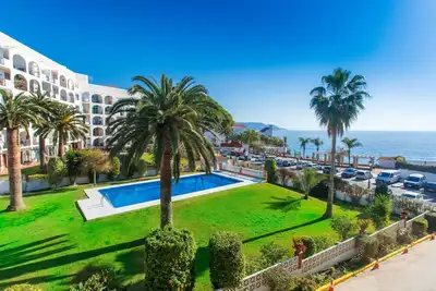 Image de Bel appartement pour 4 personnes avec climatisation, Wifi, piscine, Tv, terrasse et animaux admis