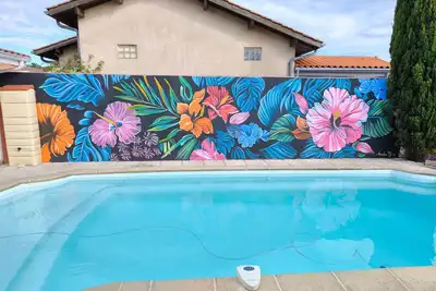 Image de Grande maison familiale avec piscine et varangue Ă Tarnos, proche plages et commerces