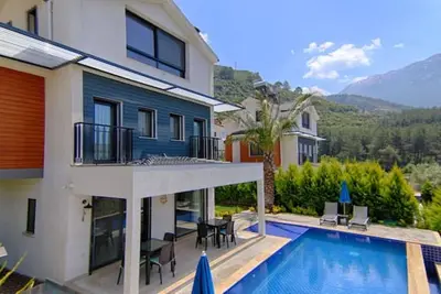 S-Fethiye Ölüdeniz de 3+1 Lüks Villa