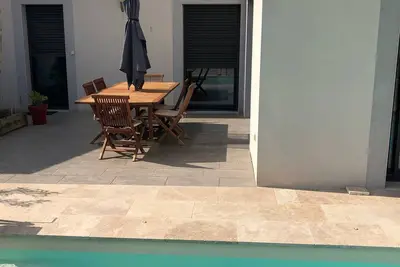 Image de Agréable villa avec piscine
