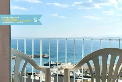 Image de N254 - Numana, sky-earth with a wonderful garden overlooking the sea