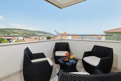 Image de Appartement de vacances Okrug Gornji pour 1 - 4 personnes avec 1 chambre à coucher - Appartement de