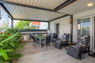 Image de Appartement de vacances avec terrasse et climatisation
