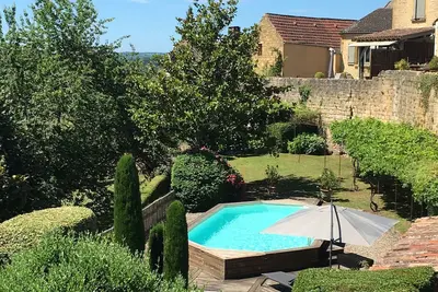 Image de Maison avec piscine  Périgord Noir sur les Remparts (privé) de Domme