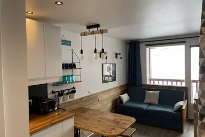 Image de Tignes Val Claret, appartement avec chambre séparée au pied des pistes