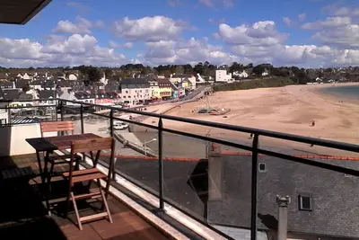 Image de Appartement vue mer dans propriété privée. Plage à 50m.