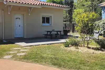 Image de Charmante maison familiale à 2 pas du lac de Biscarosse (6\/8 personnes)
